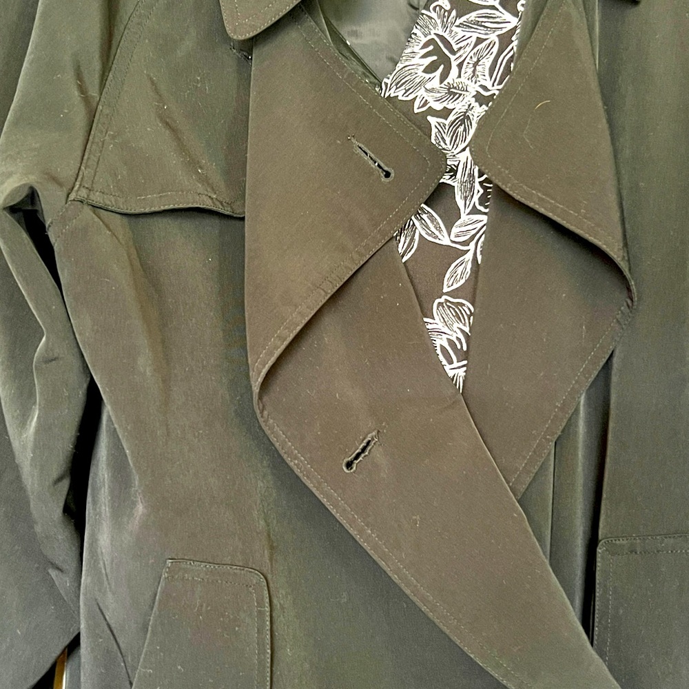 Monica Grey long coat